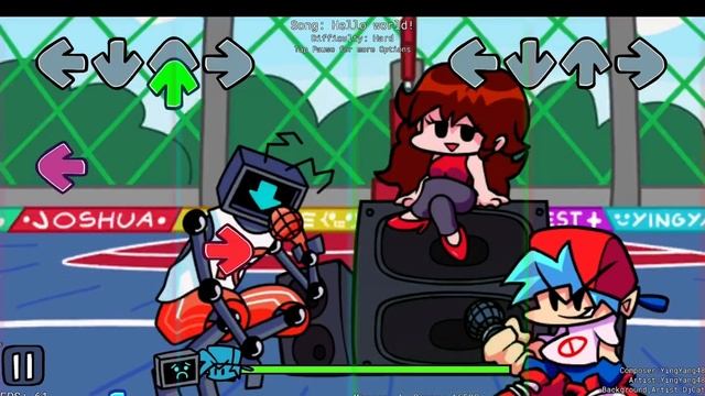 “Hello world” roblox FNF смотреть онлайн