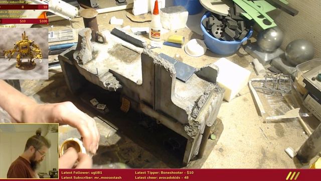 Custom Deff dread number 3 being made today, come join the whaaag adventure смотреть онлайн