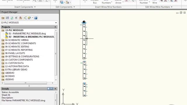 AutoCAD Electrical_Ryuzin (13 03 Inserting & Breaking PLC Modules pt 2) смотреть онлайн