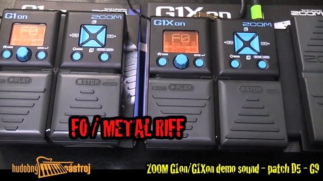 HN 045 ZOOM G1on & G1Xon - Patch D5 až G9 смотреть онлайн