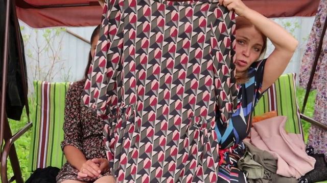 Макияж и причёска от Кристи /покупки Секонд хэнд/химтрейлы опять/деревенский влог смотреть онлайн