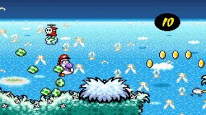 Super Mario World 2: Yoshi's Island - World 5 (100% Walkthrough)