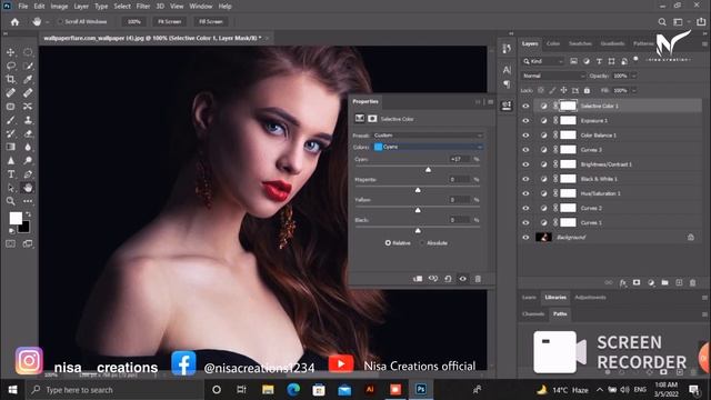 Create Your LUTS Nisa Creations | Photoshop Tutorial | #graphicdesigner #trending #luts #photoshop смотреть онлайн