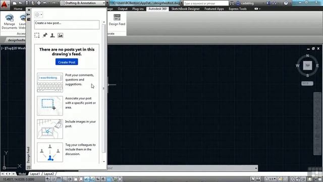 TIMTS AutoCAD 2014 Design Feed Collaborate With Everyone смотреть онлайн