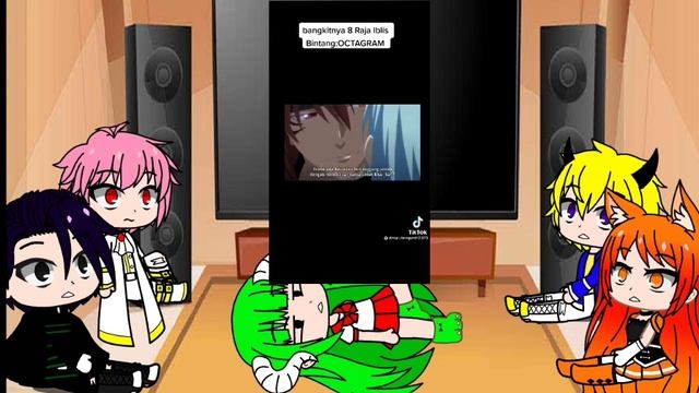 welcome to demon school react to iruma as irmuru смотреть онлайн