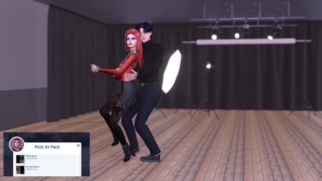Sims 4 - Animation poses - Сouple dance - Free download смотреть онлайн