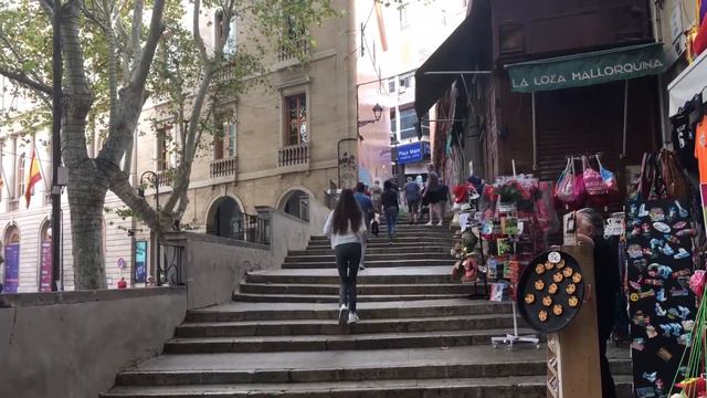 Осень на Майорке - Пальма де Майорка. Старый город. Часть 2 смотреть онлайн