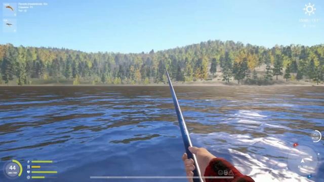 Русская рыбалка 4 / р. Нижняя Тунгуска / Разнорыбица, квалификация "Маховая ловля", качаю поплавок смотреть онлайн