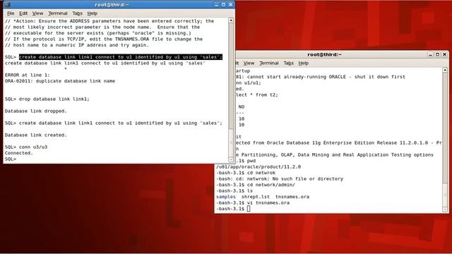 How to Link DB in Oracle смотреть онлайн