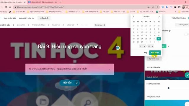 Tạo bài thi trắc nghiệm online nhanh chóng từ file EXCEL có sẵn trên Khaosat.me смотреть онлайн