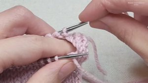 Шов петля в петлю / Трикотажный шов