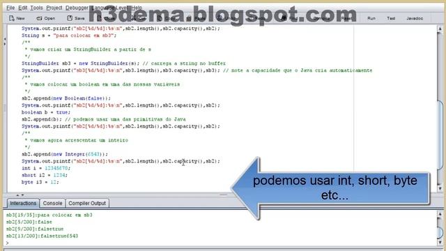 Concatenação utilizando StringBuilder смотреть онлайн