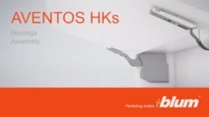 Монтаж системы плавного закрывания Blum HK S