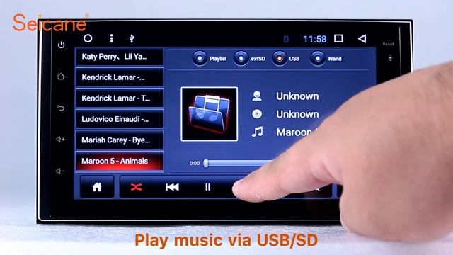 1 Din Radio 2005-2011 Kia Rio Bluetooth GPS Stereo Upgrade with USB 1080P Video смотреть онлайн