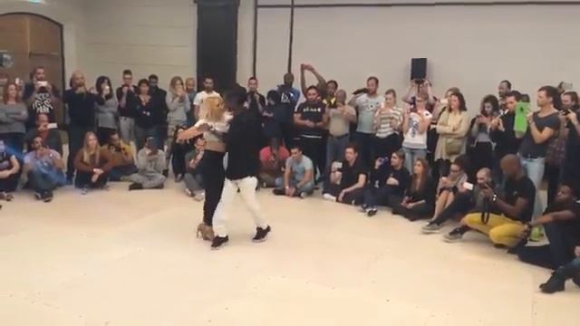 Enah Carolina Sensual Kizomba Dance In Paris 2015 смотреть онлайн