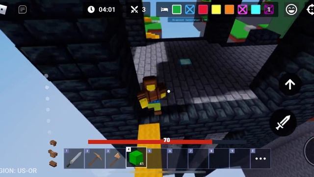 Buff noob plays Roblox bedwars (gone wrong) смотреть онлайн