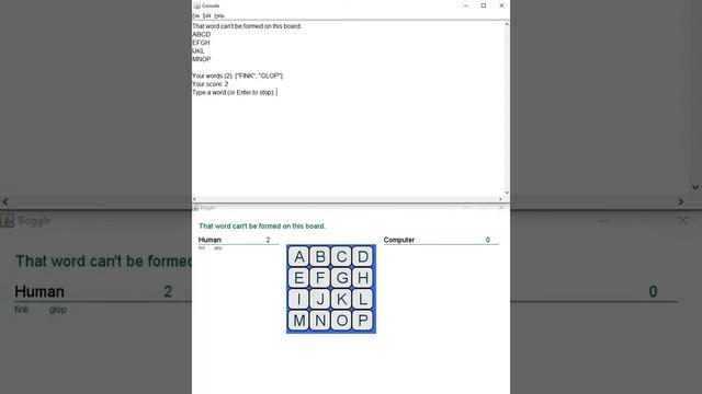 Boggle Game, Version I смотреть онлайн