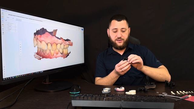 Виды напечатанных моделей!! Разборные модели и модели с имплантами!! смотреть онлайн