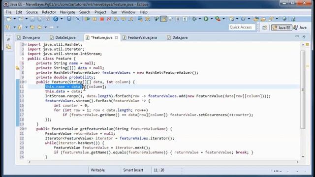 Naive Bayes w/ JAVA Prototype Project 01 смотреть онлайн