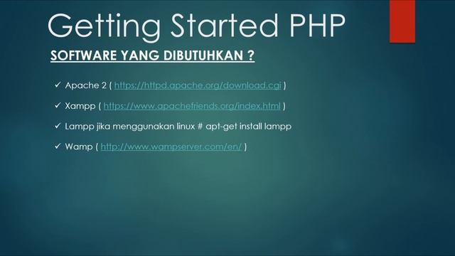 GETTING STARTED - PHP BASIC #1 смотреть онлайн