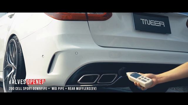 Mercedes-Benz W205 C250 X Tneer 200 Cell Sport Downpipe + Catback Exhaust