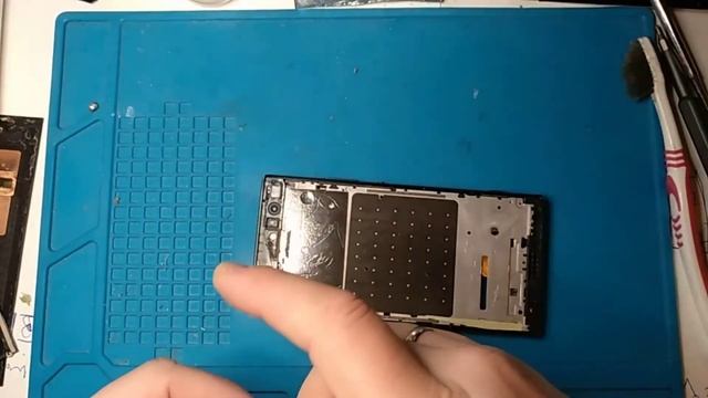 Sony Xperia XA2 H4113 разборка и замена дисплейного модуля смотреть онлайн