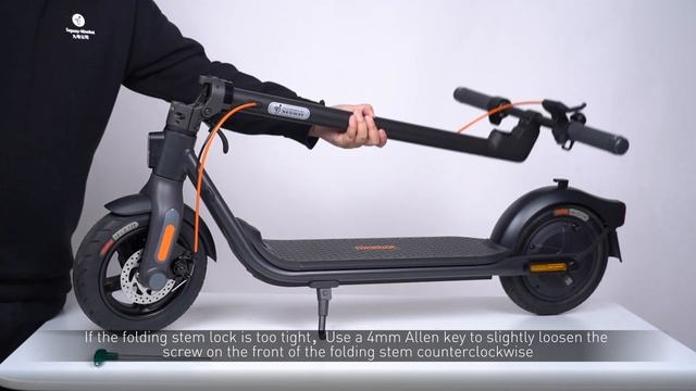 Segway Ninebot F2/F2 Plus Series Folding Stem Locker Adjustment