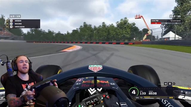 Я ЗНАЮ КАК ЭТИМ УПРАВЛЯТЬ! F1 2019 Red Bull Racing смотреть онлайн