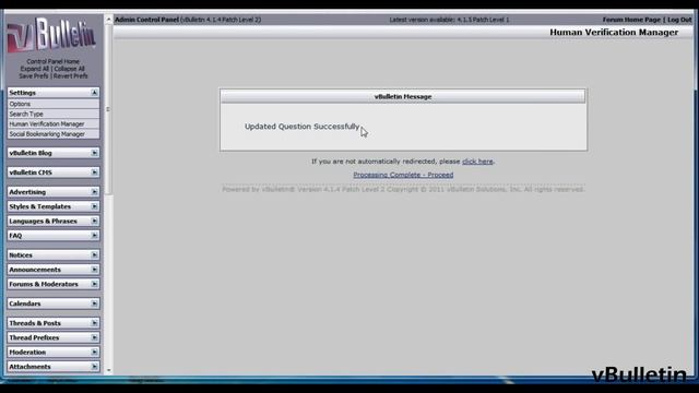 vBulletin - Question and Answer Verification смотреть онлайн