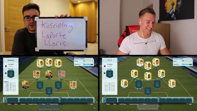 FIFA 16 SQUAD BUILDER SHOWDOWN!!! STRIKER RONALDO!!! Striker CR7 Squad Builder Duel смотреть онлайн