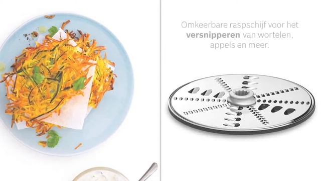 Bosch OptiMUM keukenmachine: VeggieLove accessoire set voor liefhebbers van groente en fruit смотреть онлайн