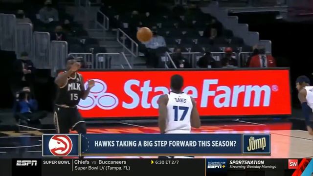 Matt Barns and Rachel Nicols talk Trae Young And Hawks improvments | The Jump смотреть онлайн