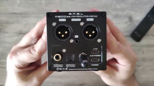 SMSL M300 SE DAC-AMP Unboxing