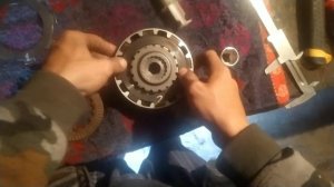 Сборка облегченной корзины сцепления мопед альфа