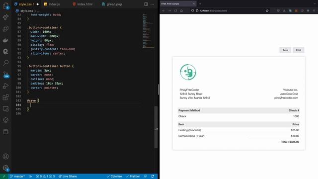 How to Print HTML Elements Using JavaScript [TAGALOG] смотреть онлайн