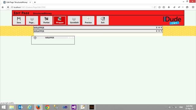 Create Structured Responsive page with DudeCMS смотреть онлайн