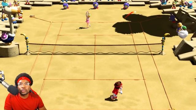 THE ONLY TENNIS GAME THAT MATTERS (Broke My Joy-Con) Mario Tennis Aces GAMEPLAY смотреть онлайн