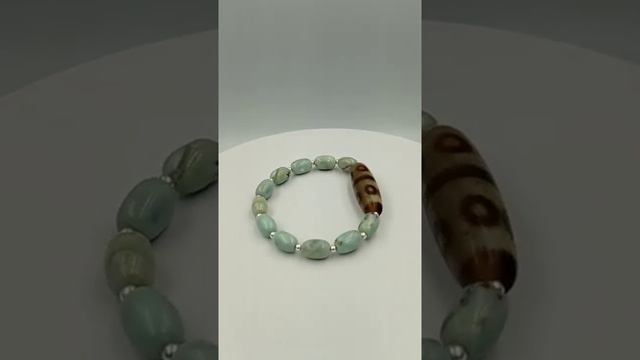 8 Глаз бусина Дзи (браслет кварц-серебро) смотреть онлайн