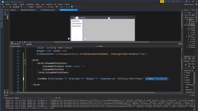 WPF & MVVM in C# ITA - 10: Binding - Array & List (1a Parte) смотреть онлайн