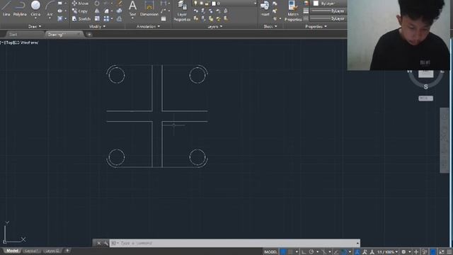 AUTOCAD LATIHAN 3 PART 1 смотреть онлайн