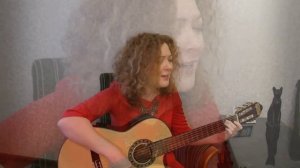 Эта женщина в окне. Авторская песня под гитару. Окуджава.