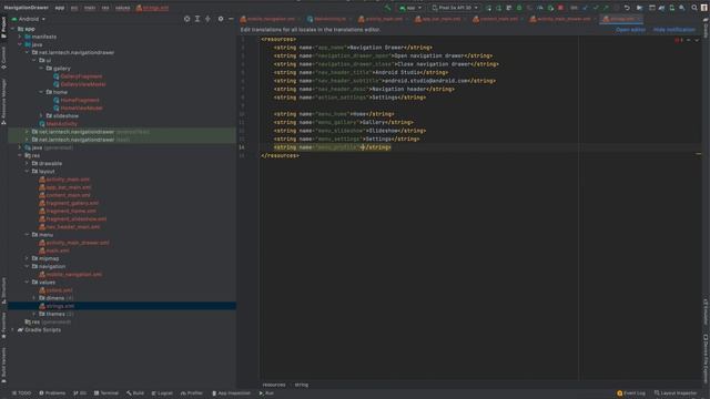 Android Studio Navigation Drawer with Custom Fragment and Activity || Navigation Component смотреть онлайн