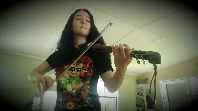 Robyn Buttery testing DaShtick electric fiddle смотреть онлайн