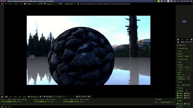 Blender Game Engine PBR node v0.07 смотреть онлайн