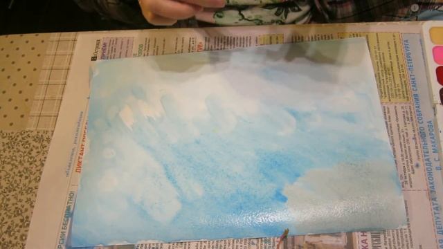 Как нарисовать осенний пейзаж DIY How to draw an autumn landscape смотреть онлайн