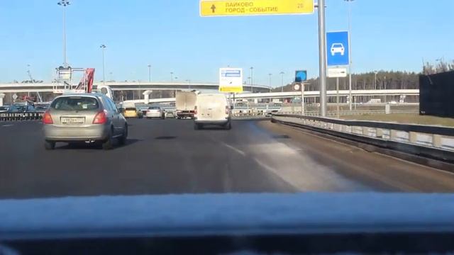 Строгино 30.03.2017 пробки МКАД (причины) часть 1 смотреть онлайн