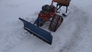 Отвал для чистки снега на мотоблок