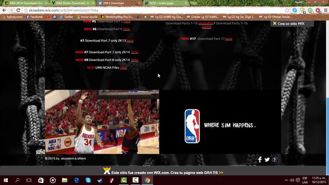 Como Actualizar La NBA 2K14 & 2K13 A LA NBA 2K16 Para PC смотреть онлайн