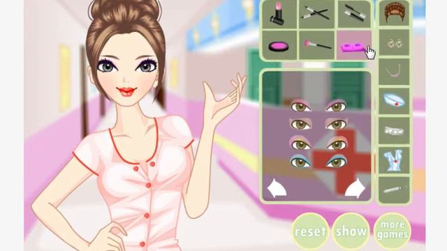 Игра Макияж для медсестры