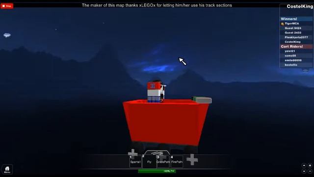 Fly Cart In Roblox Game смотреть онлайн